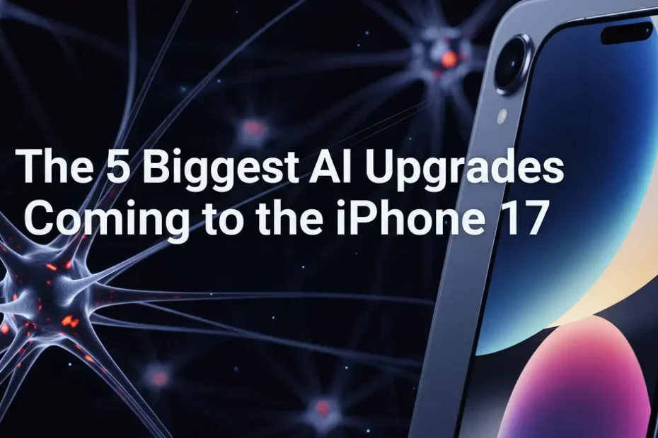 The 5 Biggest AI Upgrades Coming to the iPhone 17